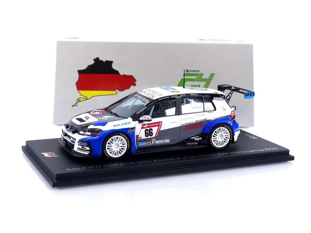 Spark - VOL Golf GTI TCR DSG - Nurburgring 2022-1/43 : Amazon.it