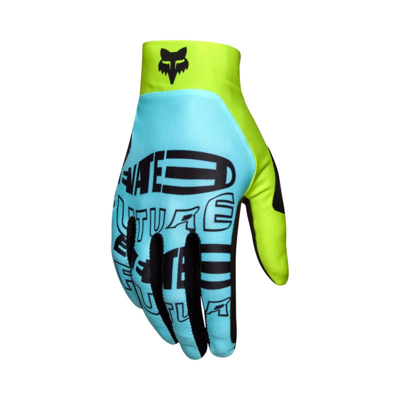 Fox Racing - FLEXAIR GLOVE ELEVATED - Men - Premium Biker Gloves, Superior Ventilation, Gloves, Mountainbike Cycling, Light Blue, L