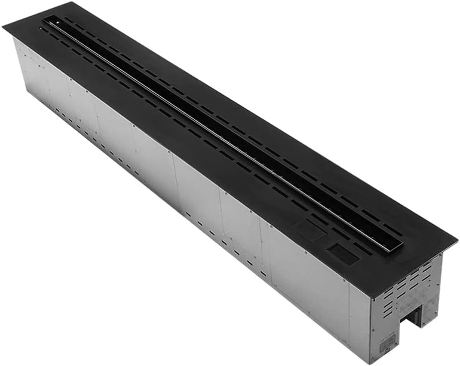 Electric Fireplace Embedded 3D Atomization Electrics Fireplaces Home Living Room Background Wall Steam Electric Fireplace 3D Simulation Flame Indoor Electric Fireplace (Size : A) (B)