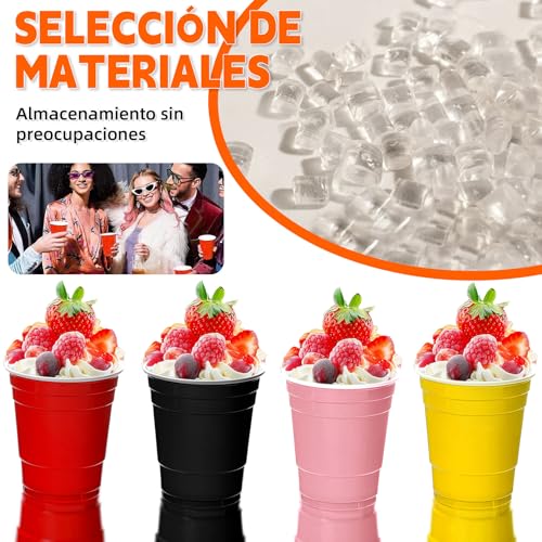 Opiniones de Vasos rojos Top 5. 25 Imagen adicional