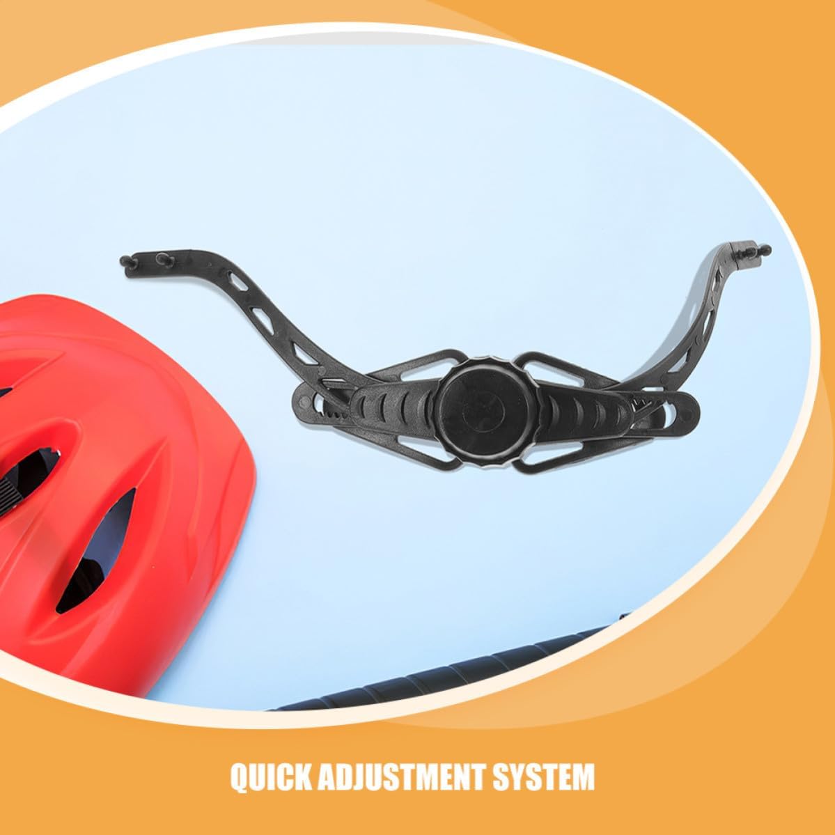 2pcs Adjustable Helmet Chin Strap with Quick Adjustment System, Plastic Replacement Chin Belt for Cycling Head Protection, Outdoor Sports Use, Sturdy Helmet Accessory