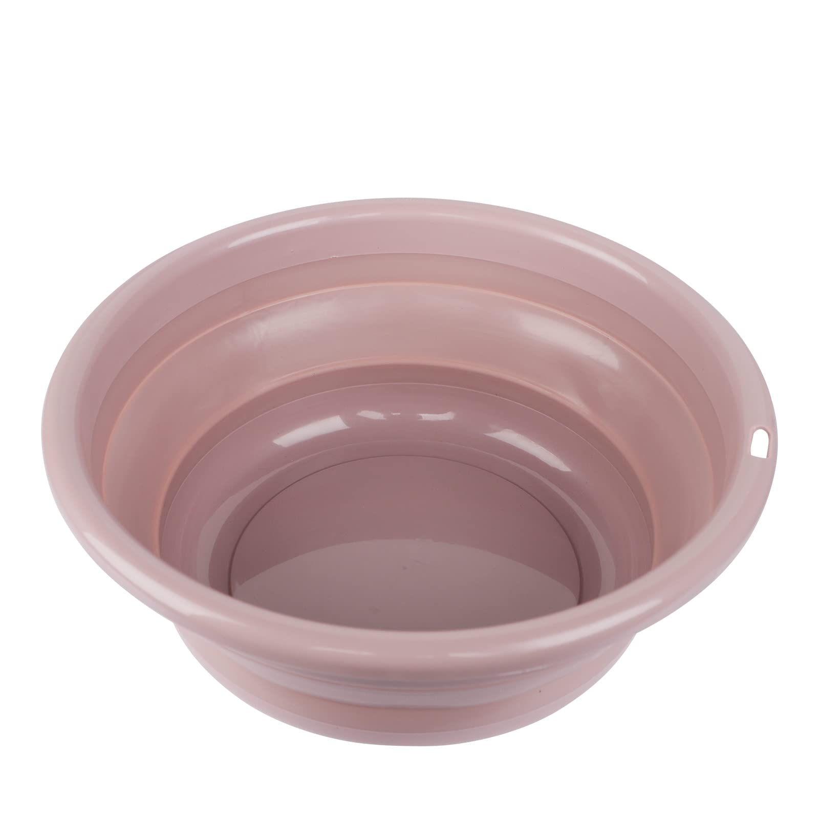 Collapsible Washbasin Folding Round Washing Up Bowl Portable Dish Tub Washing Basket Laundry Basin Space Saving Outdoor Kitchen Hanging Collapsible Tub for Travel Camping Hiking Pet Food Medium Size