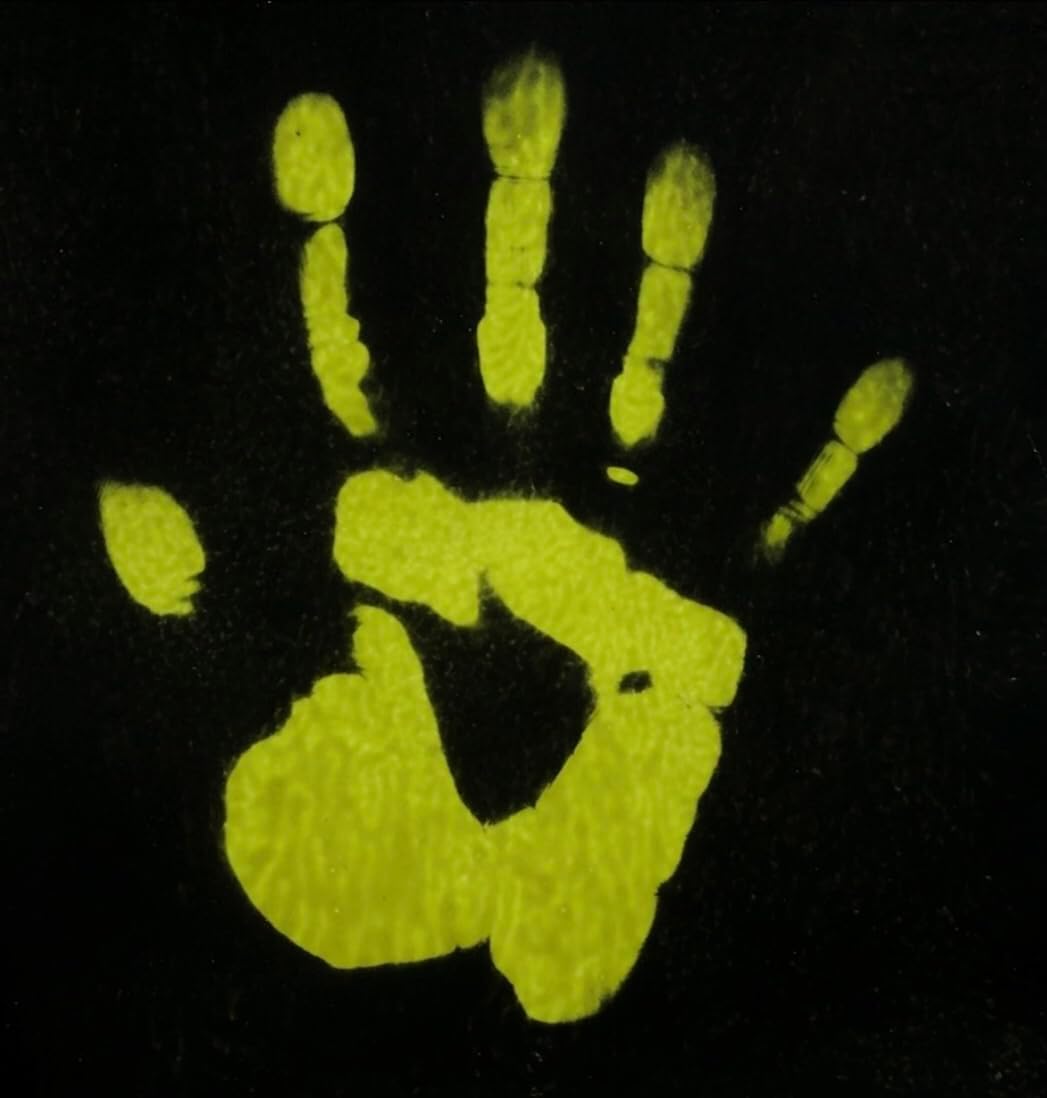 Black to Yellow Magic Paint Color Changing by Body Heat Thermochromic Fabric Paint Temperature Reactive for DIY Color Changing T-Shirts Shoes Arts Crafts Science Experiments