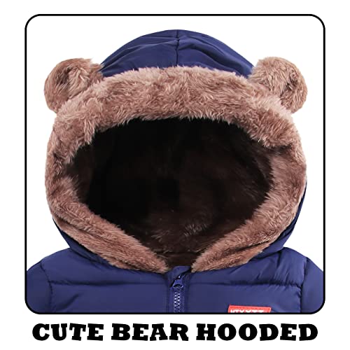 Image of Winter Coat For Baby Boys Girls Fleece Jacket Toddler Clothes