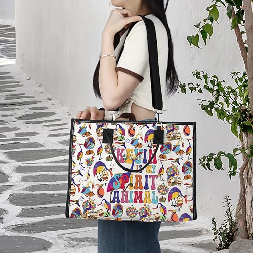 LEVLO Up Movie Cosmetic Bag Kevin Fans Gift Kevin Is My Spirit Animal Makeup Zipper Pouch Bag for Women Girls Kevin LT, 0 - Image 3