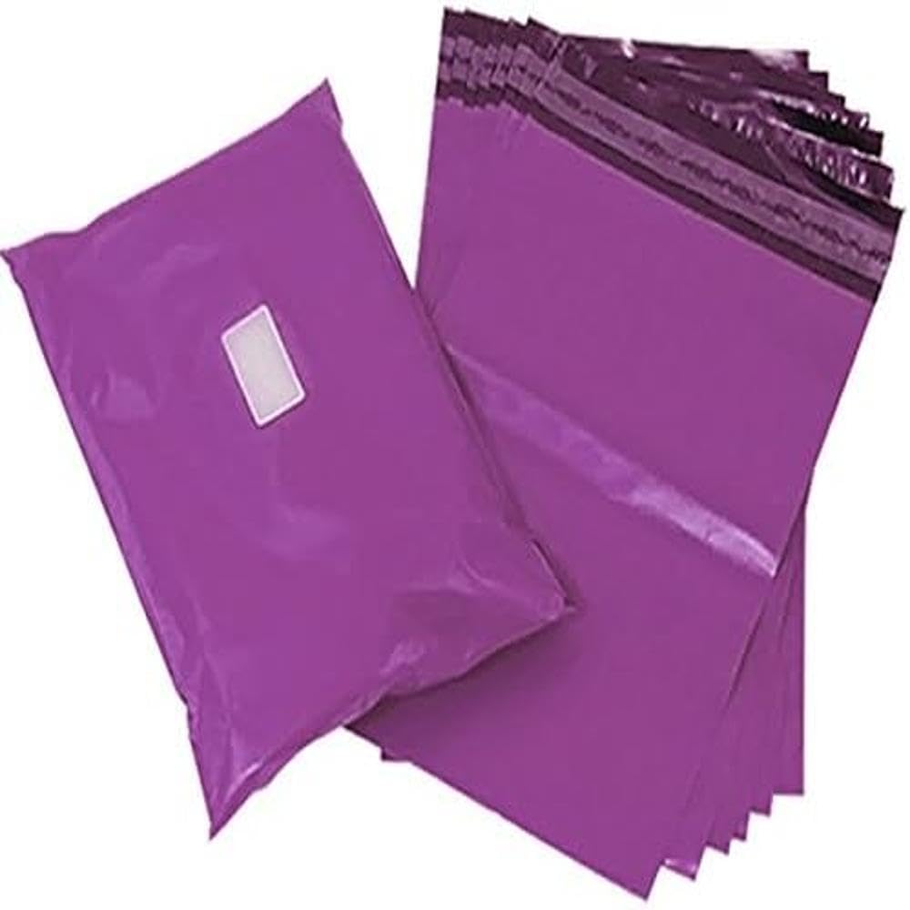 Triplast 17 x 22-Inch Plastic Mailing Postal Bag - Purple (Pack of 200)