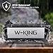 immagine 7W-KING 50W(Picco 70W) Altoparlante Bluetooth Portatili -24 Ore di Riproduzione - Portatile Speaker con Bassi Potenti - 8000mAh Batteria - TWS Impermeabile Subwoofer per Casa Festa All'aperto (Nero)
