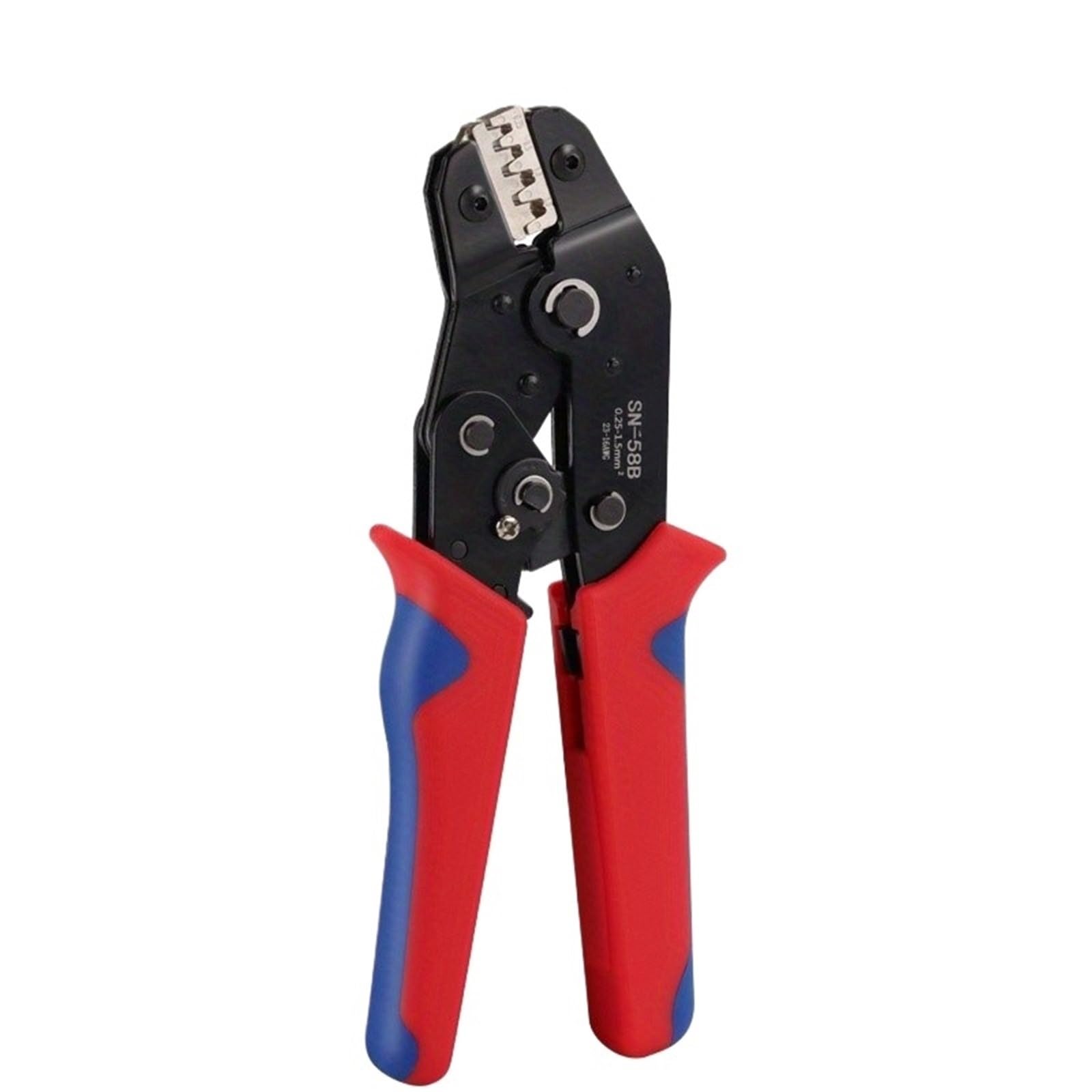 Kvkitklw Sn-58B Terminals Crimp Pliers Interchangeable Dies Wire Crimper Crimping Tools Ratcheting Sn-48B Ph2.0 Xh2.5 Jst2.5 Vh3.96