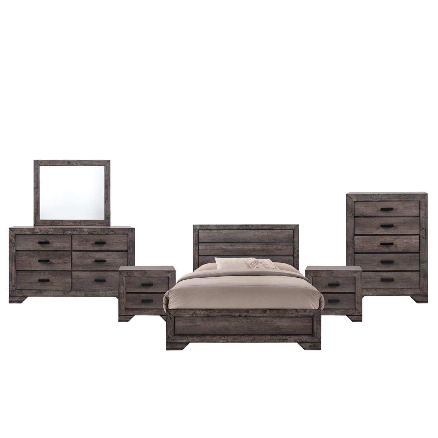Picket House Furnishings Grayson Youth Full Panel 6PC Bedroom Set