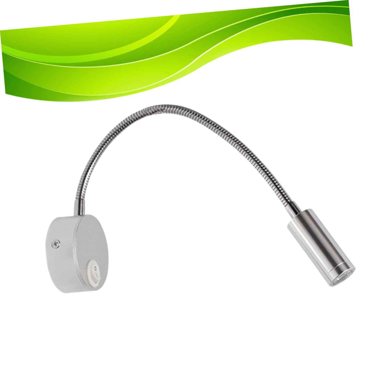 Yardenfun Bedside Reading Light with Clip Led Bedside Lamp Dimmable Eye Care Perfect for Home Hotel