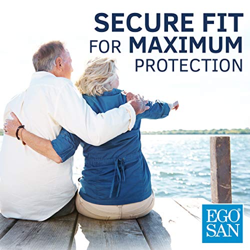EGOSAN Maxi Incontinence Disposable Adult Diaper Brief Maximum Absorbency and Adjustable Tabs for Men and Women (X-Large, 15-Count)
