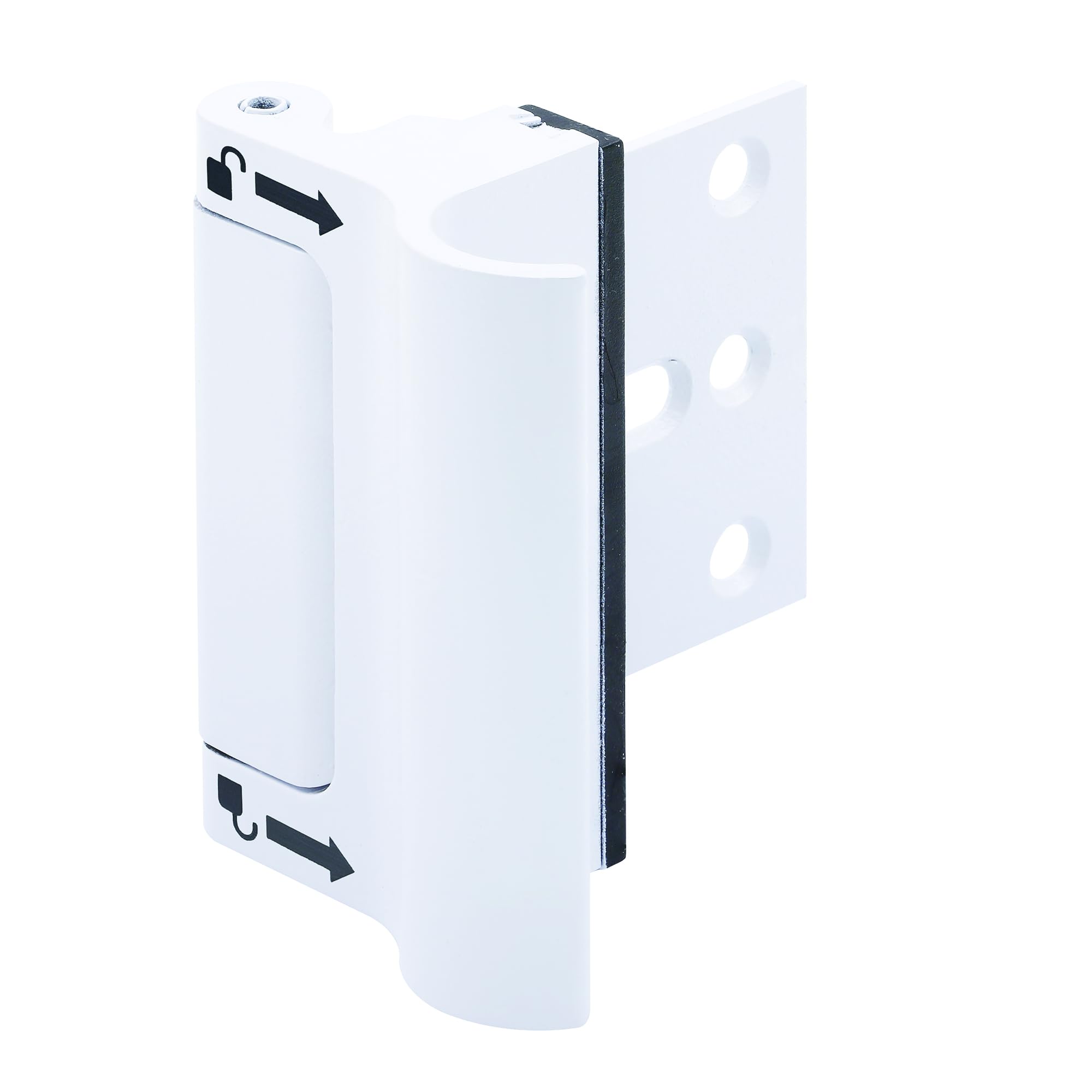 Prime-Line U 114702 - Bloqueador de puertas, Cerradura, Color Blanco