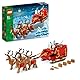 LEGO Schlitten des Weihnachtsmanns, BAU- und Spielset für Kinder mit Minifigur und Rentieren, Geschenk zu Weihnachten für Jungen und Mädchen, kleines Geschenk zu Weihnachten, Weihnachtsschmuck 40499