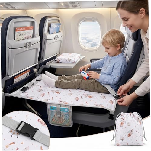Cama de avión para niños ideal para dormir cómodamente en vuelos largos 6