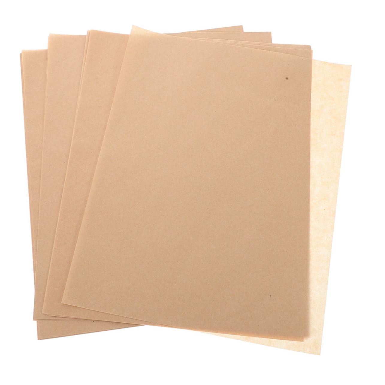Carta da Forno Antigrasso 500 Pezzi in Carta Resistente al Grasso