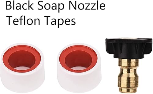 Miniatura 2 de Inyector de jabón ajustable para lavadora de alta presión manguera de sifón con boquilla de jabón de filtro