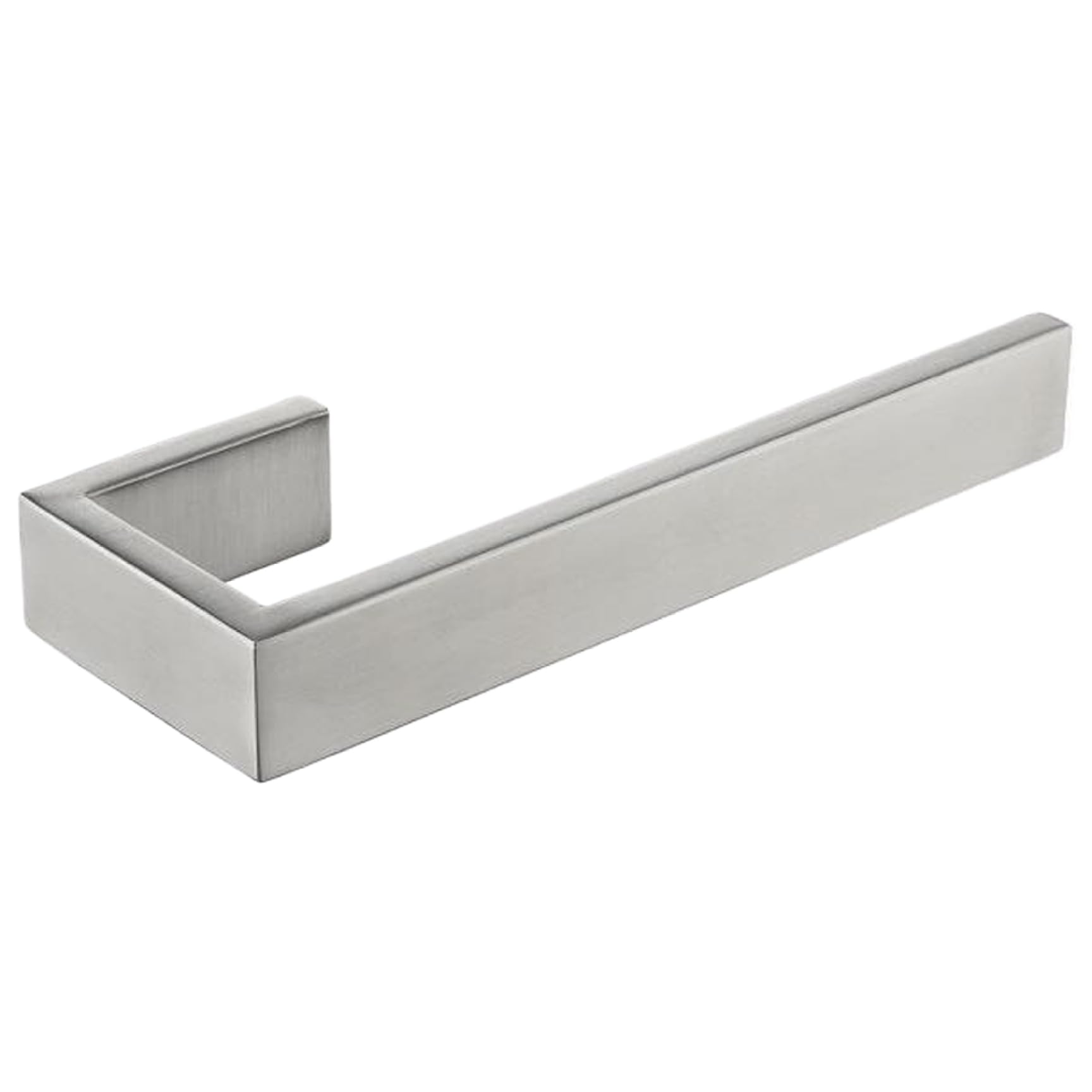 Porte-serviettes mural en acier inoxydable 304 argent pour salle de bains