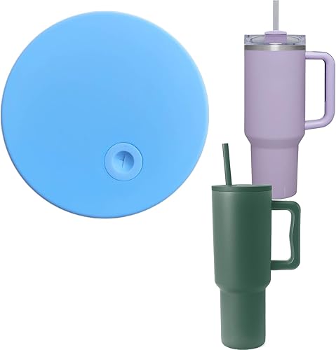 Tapa de repuesto para vaso de 40 onzas, apta para vasos SIM de 40 y 50 onzas, vaso Stanley de 40 onzas y 64 onzas Adventure Quencher and Quencher