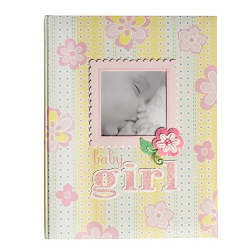 C.R. Gibson First Five Years Girl Memory Baby Book, 64pgs