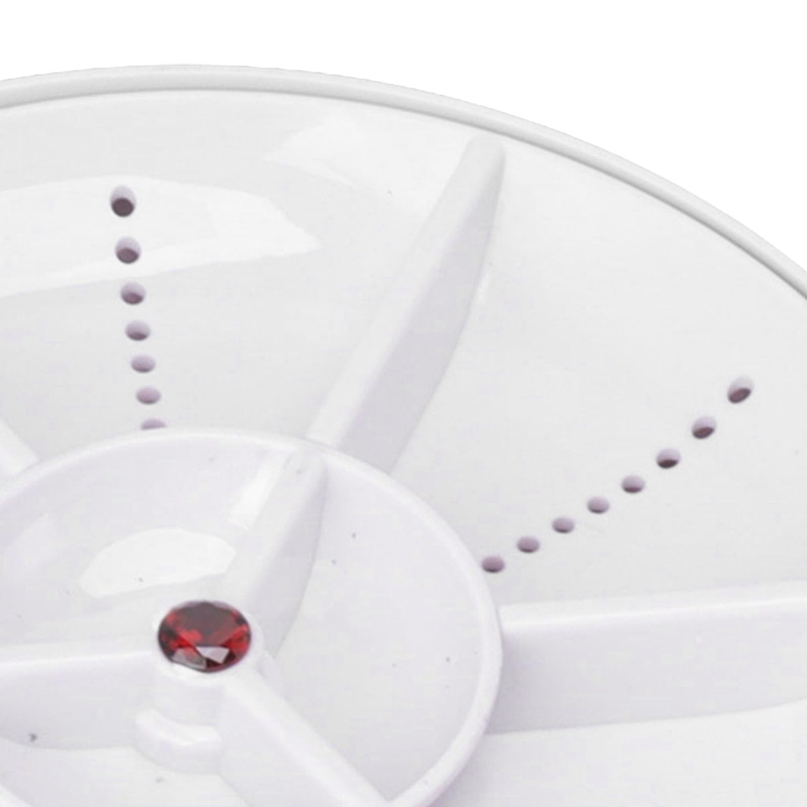 Lavavajillas Inalámbrico para Fregadero, Mini Lavavajillas Portátil de 18 W, Vibración de Alta Velocidad, Temporizador de Apagado para Viajes (rojo)