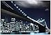 Produktbild Fototapete SELBSTKLEBEND Papier-(04)-Kein einkleistern, mehrfach klebbar, wieder ablösbar-NEW YORK-272x198cm-8 Teile-Brooklyn Bridge Manhattan USA Stadt Amerika City Skyline Natur Landschaft Stickers