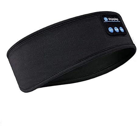 Bandeau écouteur Bluetooth Pour Sommeil Et Sport - Gris, Sans Fil, Stéréo