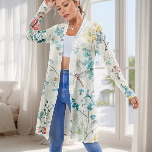 Sweater Shirts for Women Plus Size Comfy and Soft Beach Light Cover Ups Open Front Fashionable Fall Sweater2