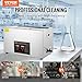 VEVOR Ultrasonic Cleaning with Digital Timer & Heater, Professional Ultra Sonic Jewelry Cleaner, Stainless Steel Heated Cleaning Machine for Glasses Watch Rings Small Parts Circuit Board (30L)