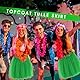 Tüllrock Damen Retro Tütü Rock Dreilagiger Tüll Tutu Rock für Erwachsene mit Futter 80er Jahre Neongrüner Tüll Rock für Halloween Rock Party Festival Feier