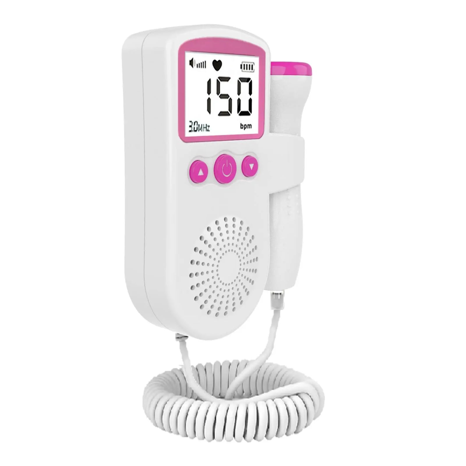 AUSHA Portable Handheld Fetal Doppler Baby Heart Rate Detection Monitoring Machine with in-Built Speaker (B0CQXPP49L) Amazon Price History, Amazon Price Tracker