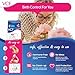 VCF Vaginal Contraceptive Film with Spermicide, 1 Box of 9 Prevents Pregnancy, Nonoxyl-9 Kills Sperm on Contact, Hormone-Free, Easy to Use, Unnoticeable, 9 Total