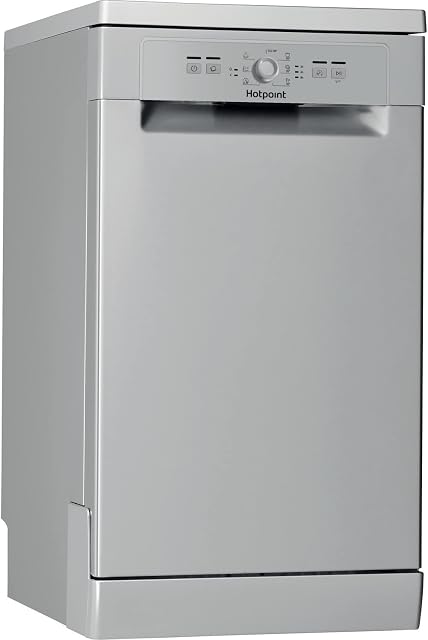Hotpoint Freestanding HSFE1B19SUKN Slim 45cm 10 Place Dishwasher - Silver