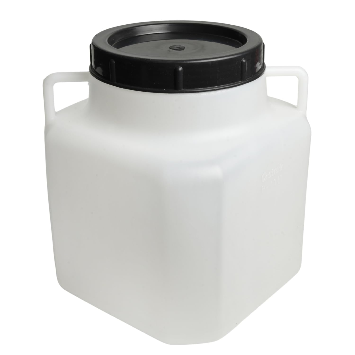 Food-Grade Plastic Barrel with Screw Lid – Fermentation & Storage Container for Food, Water, Pickling, Brewing – Durable & Lightweight, 5L to 40L (Medium - 10L)