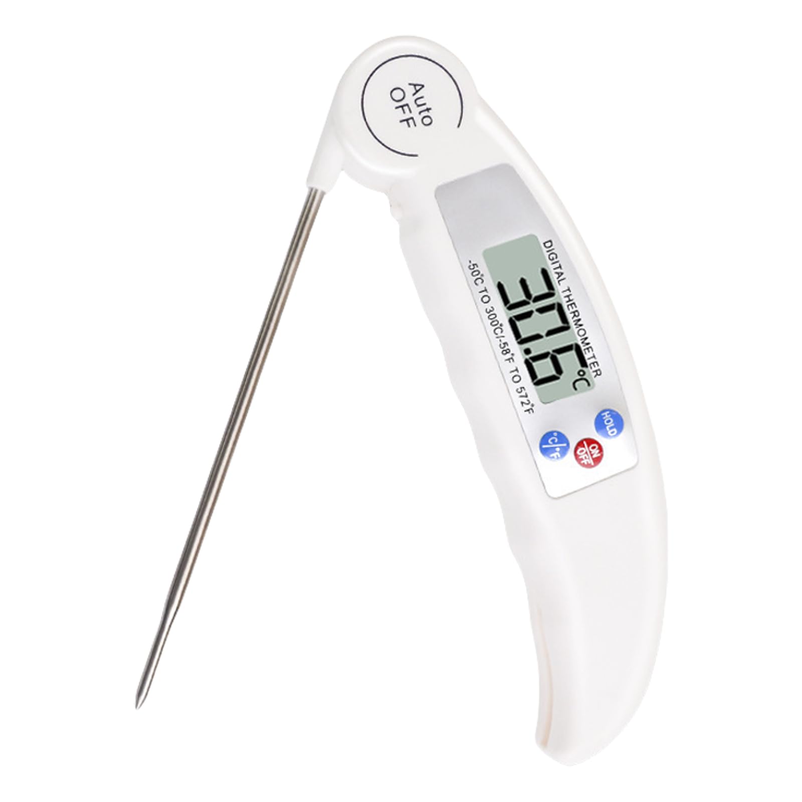 Jazuaiao Digital Meat Thermometers for Cooking, Instants Read Thermometers Kitchen Food for Grilling Smoker BBQ Oil Kitchen Food