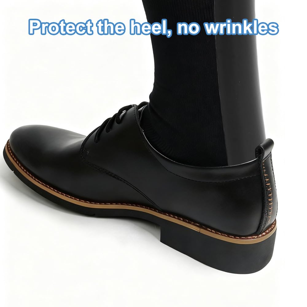 2 Piezas Calzador de Zapatos de Plástico,Calzador Largo 43 cm,Ergonómico, Adecuado para Personas Que Pasan Mucho Tiempo Sentadas, Mayores, Mujeres Embarazadas y Con Ligeras Molestias de Espalda