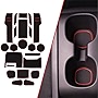 CupHolderHero for Honda Civic Accessories 2013-2022 Premium Custom Interior Non Slip Anti Dust Cup Holder Inserts, Center Console Liner Mats, Door Pocket Liners Set