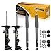 Maxorber Full Set Shocks Struts Absorber Compatible with Mercedes-Benz C350 C280 2006-2007 Replacement for Mercedes-Benz C320 C240 2001-2004 335920 553306
