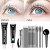 Libeauty Eyelash Lift and Color Kit Brow Lamination with Black Lash Perm Quick Lifting & Voluminous Coloring with Complete Tools DIY Use at Home & Salon Supplies