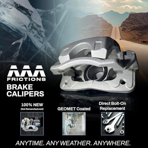AAA Frictions ClimateFlex Rear Brake Calipers Pair Set for Hyundai Santa Fe Sport 2013-2018 | All Season Caliper Brake Reliability with ClimateFlex Seals