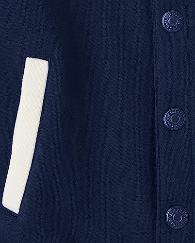 Gymboree Boys' and Toddler Embroidered Varsity Fall Jacket3