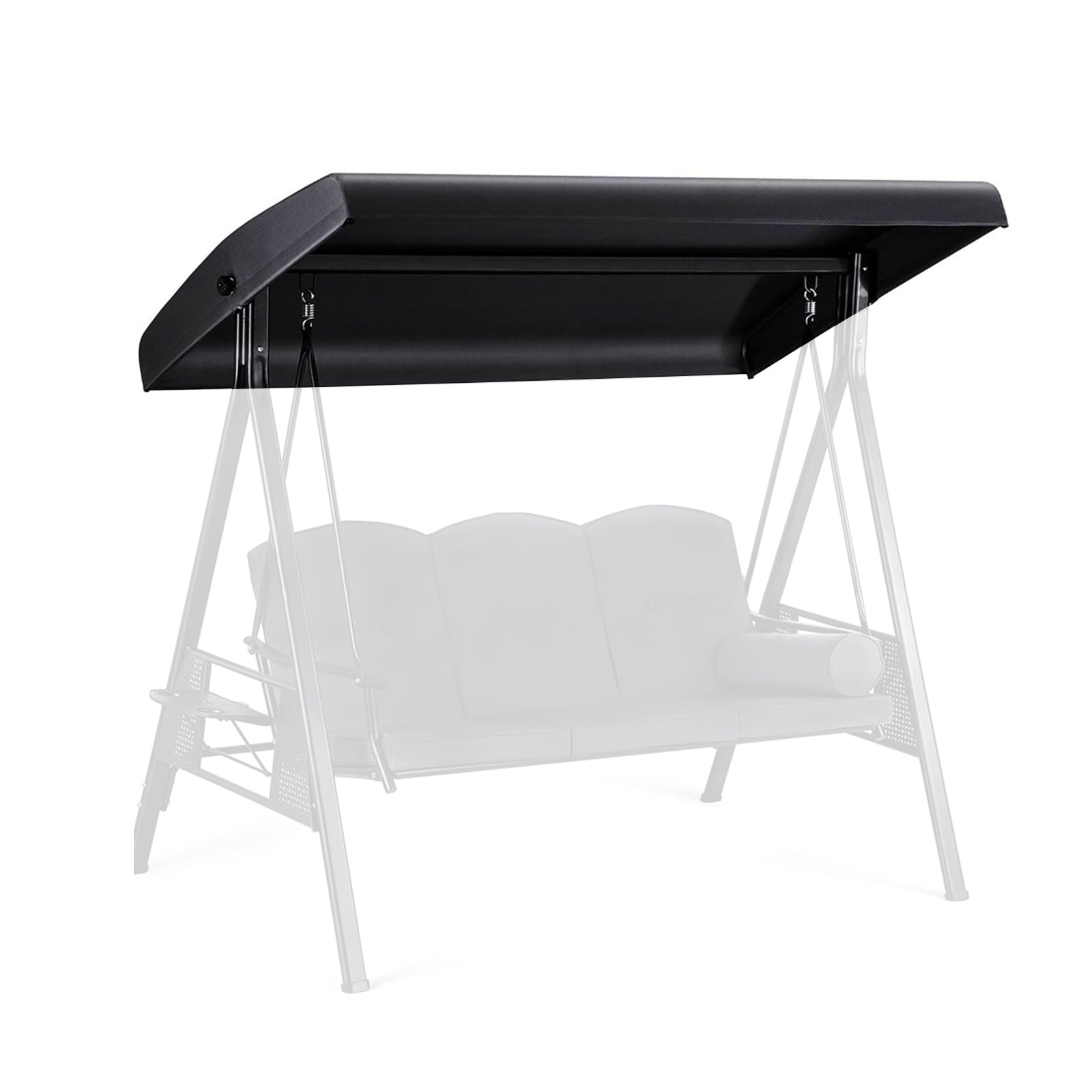 Auvent pour balancelle Oxford 420D de qualité supérieure étanche 191 x 120 x 20 cm