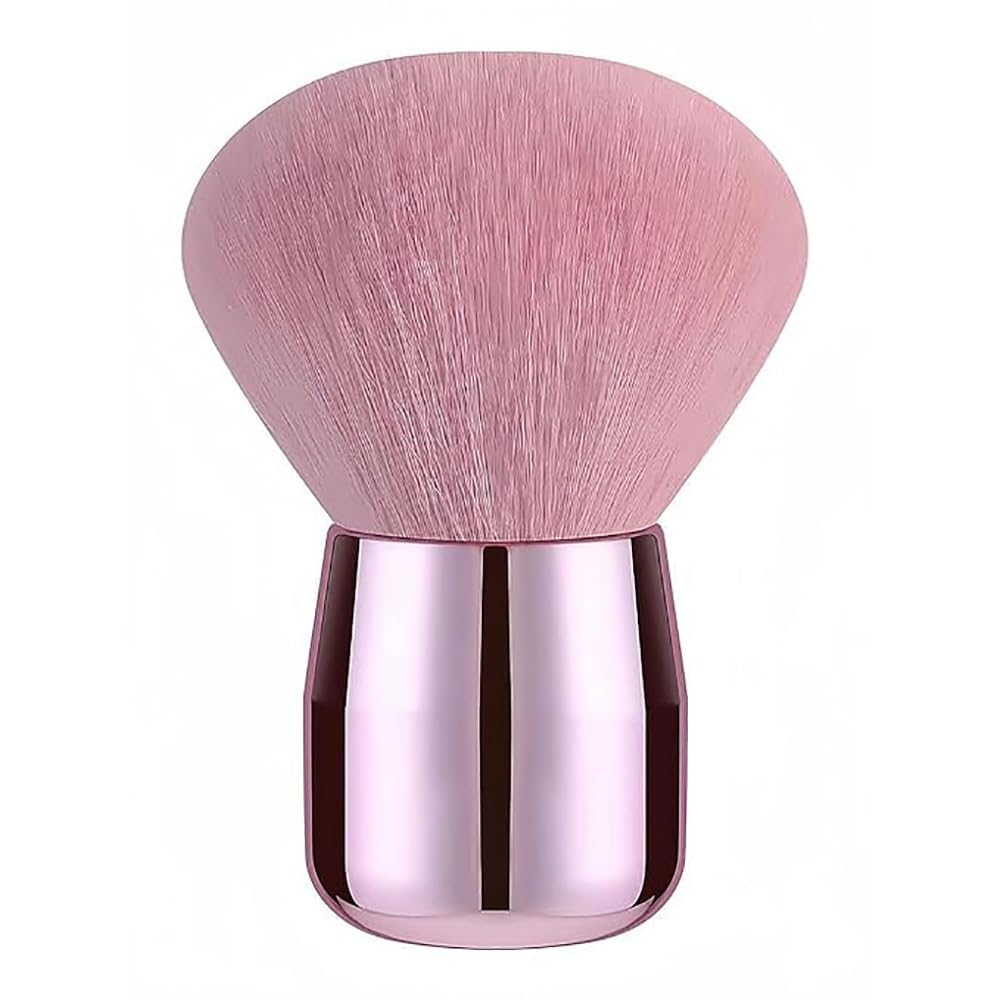 Makeup Blush Brushes for Cheeks, Travel Size Face Powder Brush for Loose Powder, Fluffy Foundation Brush for Face, Kabuki Brush for Mineral Powder Contouring Cream or Liquid Cosmetics