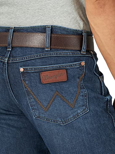 Image of Wrangler Men's Retro Slim Fit Straight Leg Jean