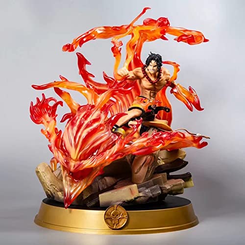 VFFREGE V Figura De Anime One Piece Portgas · D · Ace Top War Ace Super Puño de Fuego, Muñecos y...