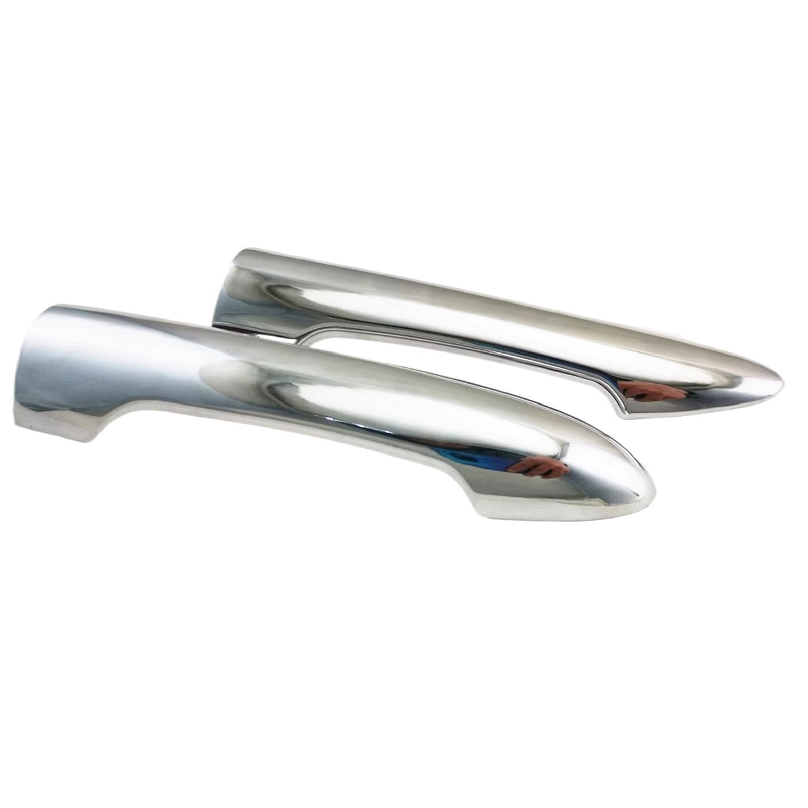 BYSKJZ Car Exterior Door Handle for Kia for Picanto for Morning 2011 2012 2013 2014 2015 8PCS Chrome Car Accessories Plated Door Handle Bowl Cover Trim Paste Style