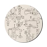 Wunderschönes Muster - Vollfarbdruck, hochwertiges, flach gedrucktes Bild. Lebendige Farbmuster, Spaß und einzigartiges Design Das personalisierte Design-Mauspad bringt eine ganz neue Erfahrung in Ihr Spiel im Büro.