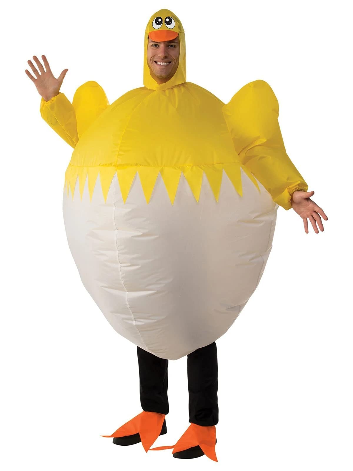 Photo 1 of ***MISSING PARTS***
Rubies Chicken Inflatable Costume for Adults, Unisex One Size