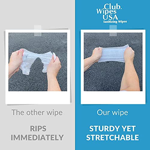 Image of Sanitizing Wipes: 5000 Unscented Wipes (8 inch x 5 inch): 4 Refill Mega Rolls for Floor Stand and Wall Dispensers - For Gyms, Restaurants, Offices
