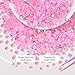 Light Pink Resin Jelly Rhinestones for Crafts, Flatback Gems for Diamond Art Flatback Resin Rhinestones Light Pink Bedazzling Gems Kit for Nails Eyes Face Makeup Tumblers DIY