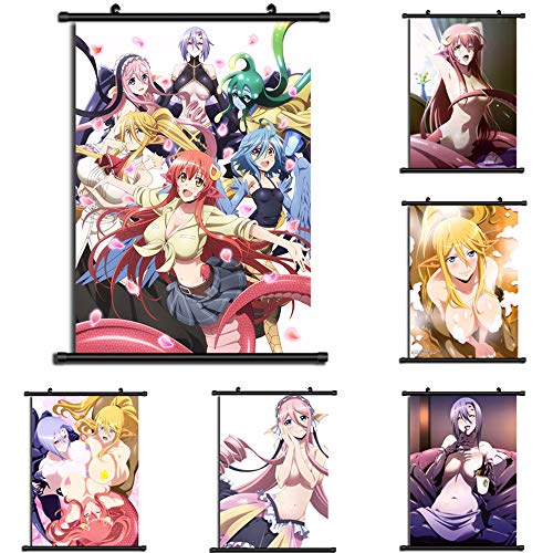 unbrand for Monster Musume no Iru Nichijou Anime Wall Poster Scroll Room Home